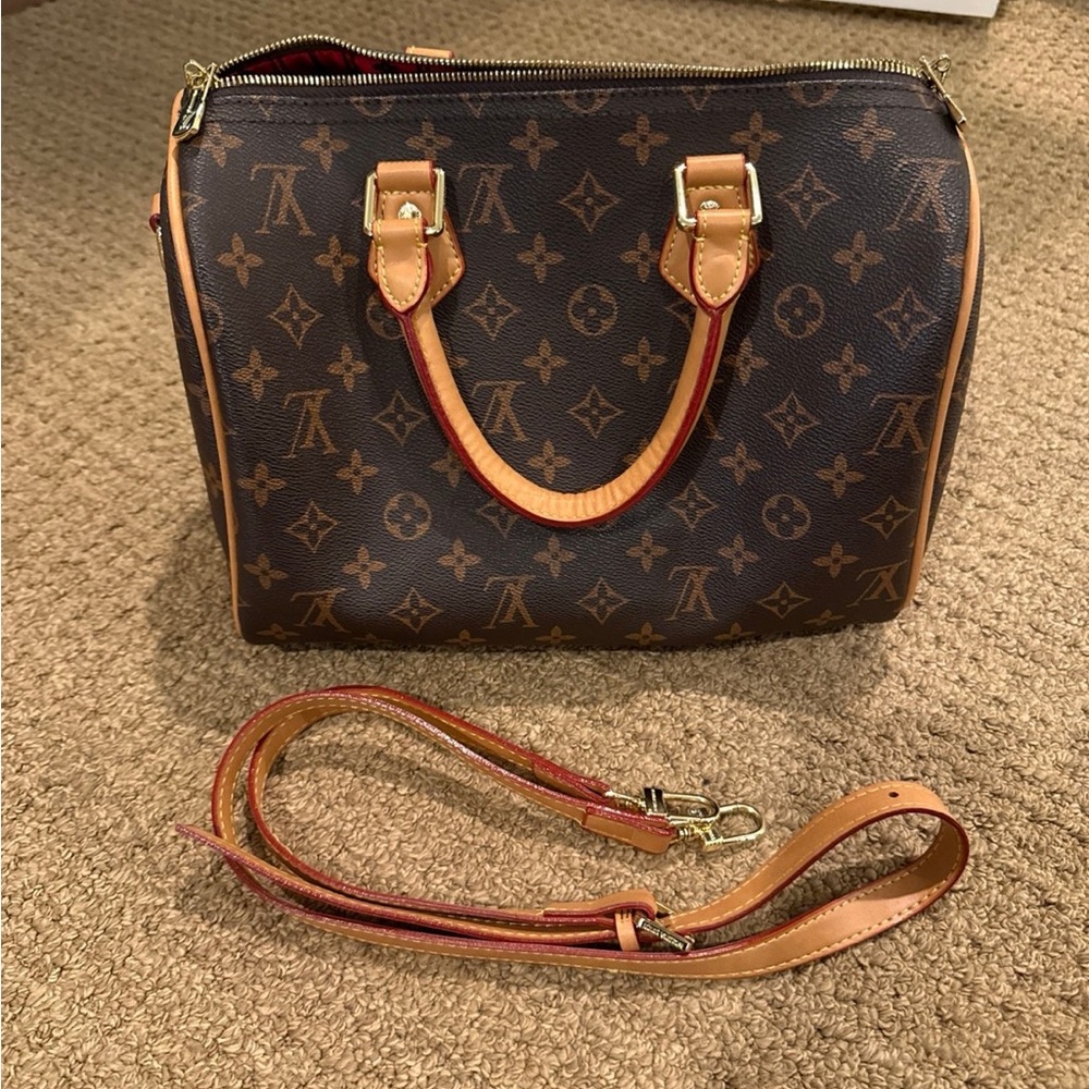NWOT Brown  Monogram Bag